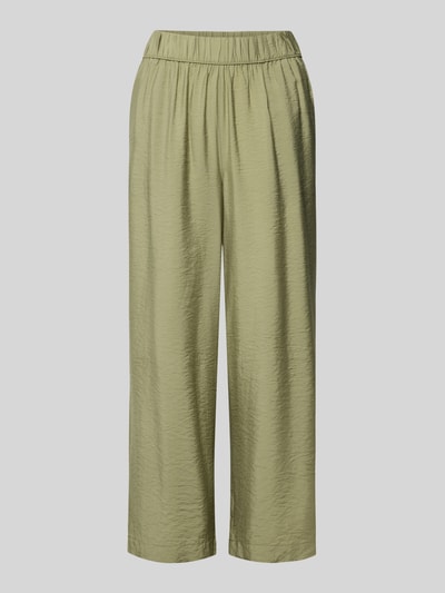 Produktfoto, Loose Fit Culotte aus Viskose-Mix von s.Oliver RED LABEL, jednokolorowy, krój loose fit, elastyczny ściągacz, wpuszczane kieszenie, wykończenie materiału: popelina, mieszanka wiskozy