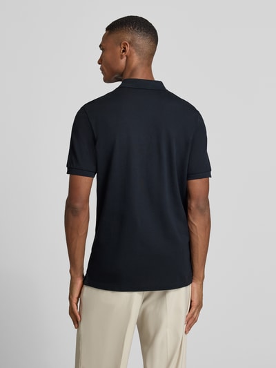 Marc O'Polo Poloshirt mit fein strukturierter Optik Marine 5