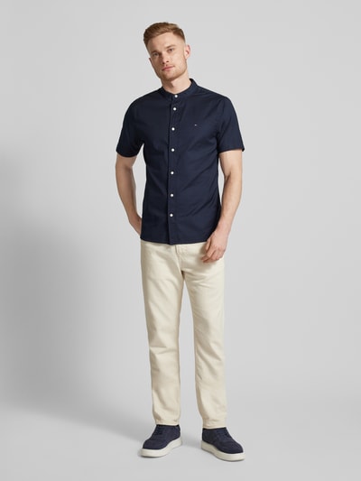 Tommy Hilfiger Regular Fit Freizeithemd mit 1/2-Arm Marine 1