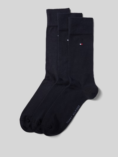 Tommy Hilfiger Socken mit Label-Details im 3er-Pack Marine 1