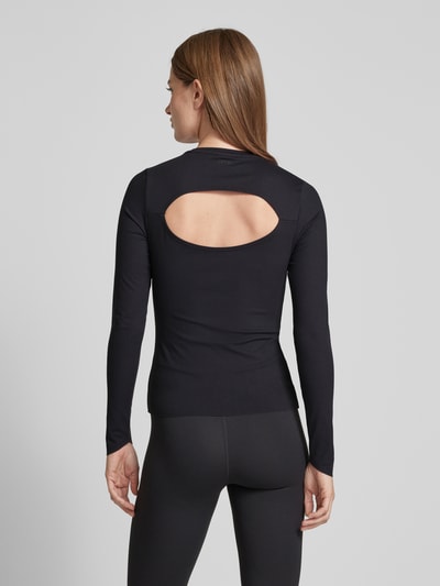 AIMN Longsleeve mit Rundhalsausschnitt Modell 'Sense' Black 5