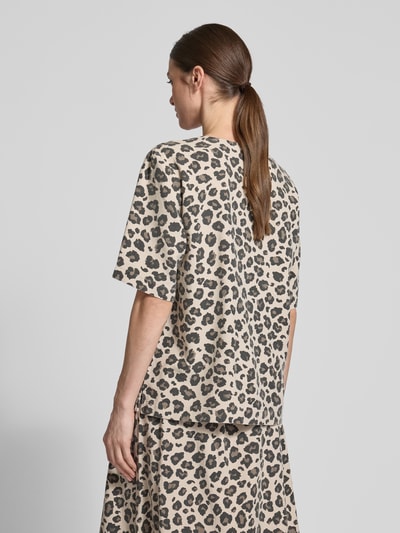 FREE/QUENT Regular fit blouseshirt met V-hals, model 'Lavisco' Beige - 5