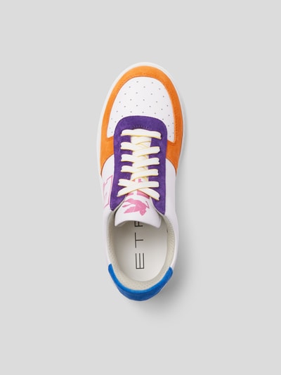 Etro Sneaker mit Label-Print Orange 4