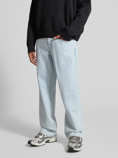 Blend Loose Fit Jeans mit Eingrifftaschen Modell 'FLAKE' Hellblau 4