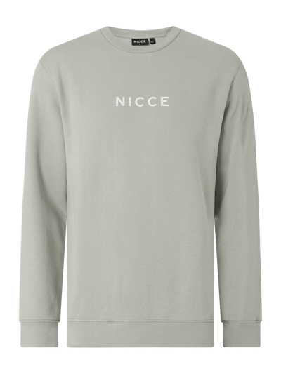 Nicce London Bluza z logo  Miętowy 2