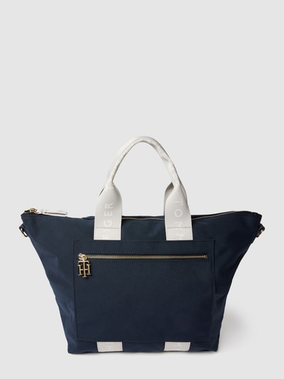 Tommy Hilfiger Shopper met labelprint Marineblauw - 4