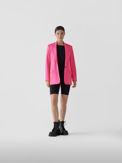 MSGM Blazer mit Reverskragen Fuchsia 1