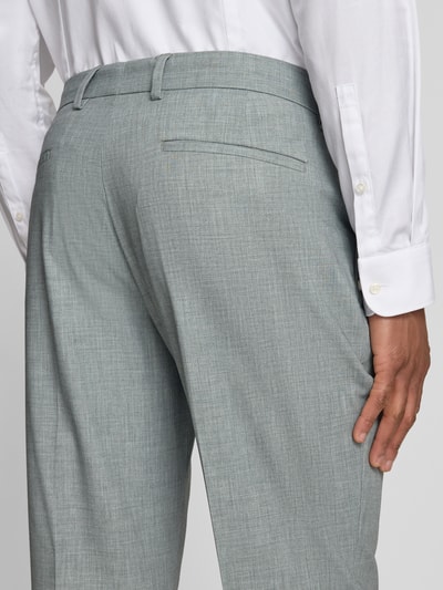 s.Oliver BLACK LABEL Regular Fit Anzughose mit Viskose-Anteil Hellgruen 3