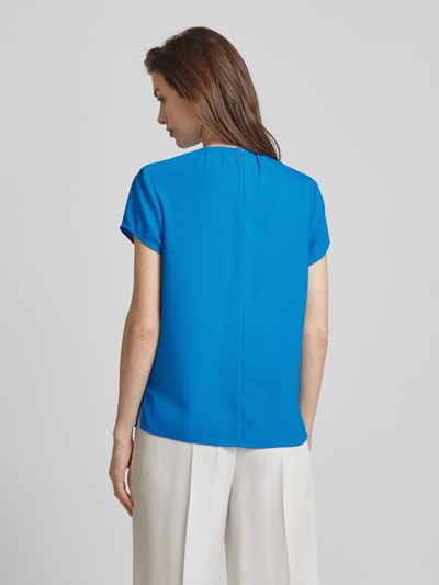 Calvin Klein Womenswear Blouseshirt met druppelvormige hals Koningsblauw - 5