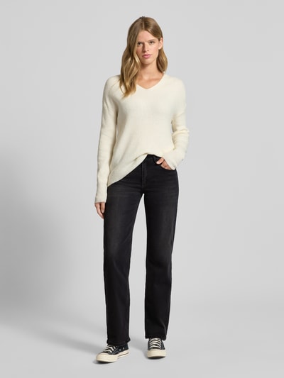 Only Wide Leg Jeans aus Baumwoll-Mix Modell 'BLUSH' Black 1