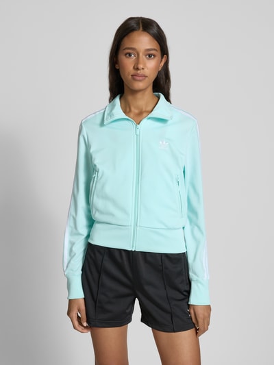 adidas Originals Trainingsjacke mit Label-Stitching Modell 'FIREBIRD' Hellblau 4