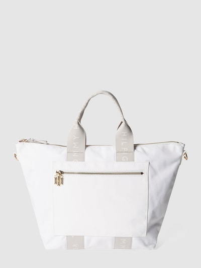 Tommy Hilfiger Tote Bag mit Label-Print Weiss 2