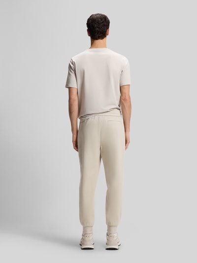 BOSS Regular Fit Jogpants aus Baumwoll-Mix Modell 'LAMONT' Beige 5