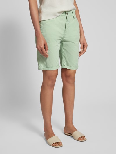 MAC Regular Fit Chino-Shorts mit Gürtelschlaufen Mint 4