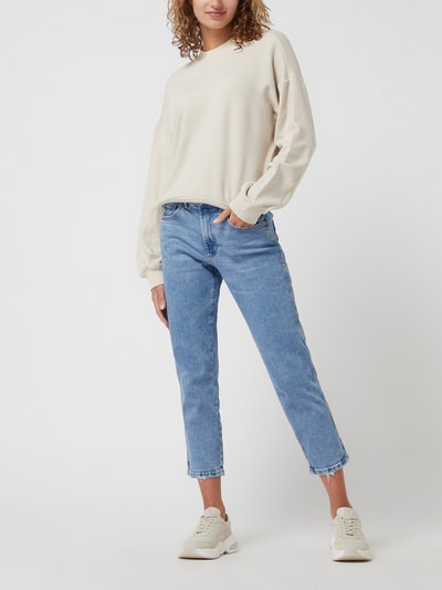 Tom Tailor Denim Sweatshirt mit Rundhalsausschnitt   Beige 1