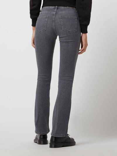 Only Flared cut jeans met stretch, model 'Blush' Lichtgrijs - 5