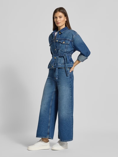 HUGO Regular Fit Jeansjacke aus reiner Baumwolle Modell 'GIZZIE' Blau 1