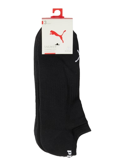 Puma Sneakersocken mit Stretch-Anteil im 3er-Pack Black 2