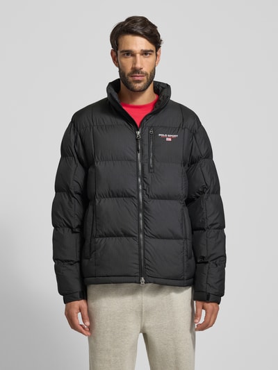 Polo Ralph Lauren Steppjacke mit Label-Stitching Black 4