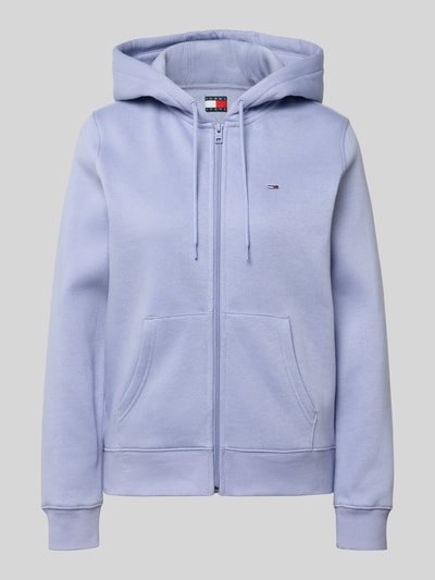 Tommy Jeans Regular fit sweatjack van katoenmix Lavendel - 2