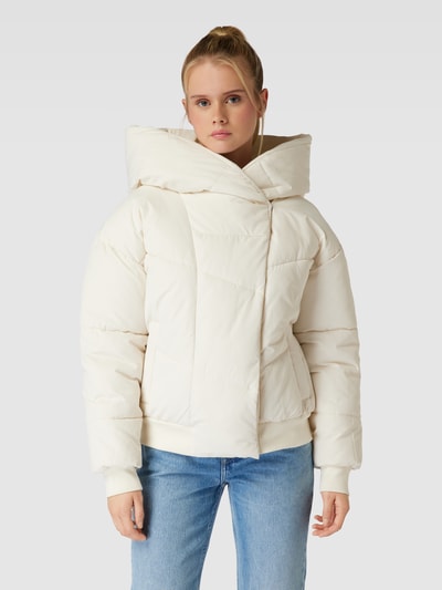 Noisy May Gewatteerd jack met opstaande kraag, model 'ITALY' Offwhite - 4