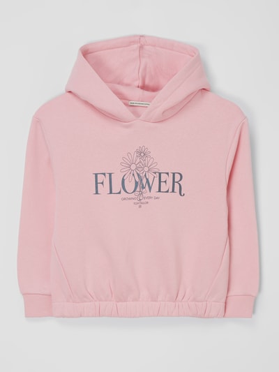 Tom Tailor Hoodie mit Message-Print Rosa 1