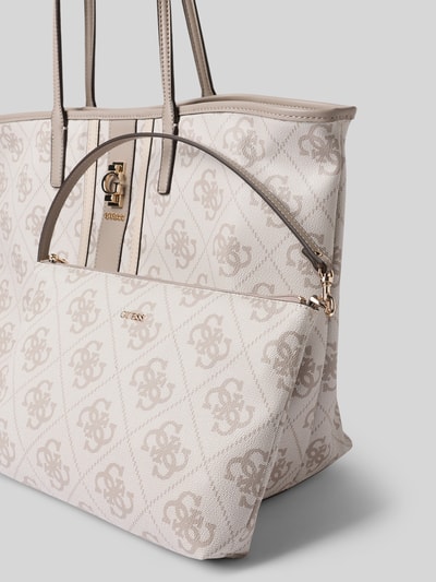 Guess Handtasche im Logo-Design Modell 'ERENIA' Taupe 3