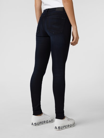 G-Star Raw Skinny fit high waist jeans met stretch, model '3301' Donkergrijs - 5