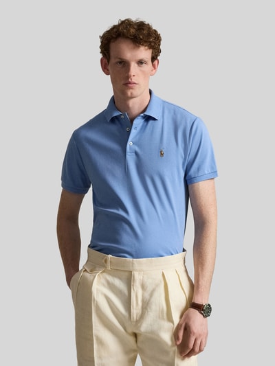 Polo Ralph Lauren regular fit poloshirt van puur katoen Lichtblauw - 4