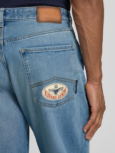 Armani Exchange Jeans in 5-pocketmodel Lichtblauw - 3