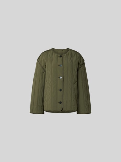 Closed Steppjacke mit Rundhalsausschnitt Khaki 2