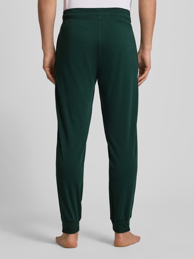 HUGO Comfort Fit Sweatpants aus Baumwoll-Mix Modell 'LAZE' Dunkelgruen 5
