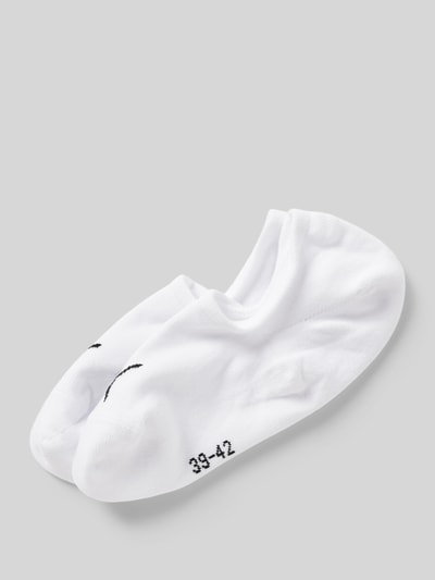 Puma Sneakersocken mit Label-Details im 2er-Pack Weiss 1