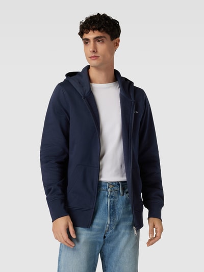 Gant Sweatjack met capuchon Marineblauw - 4