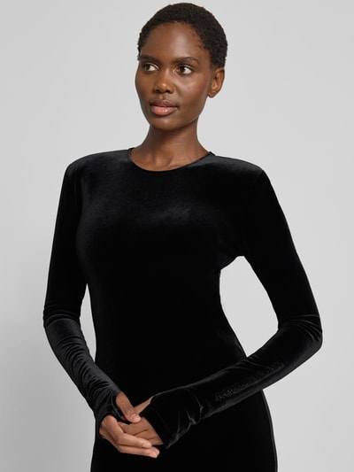 Armani Exchange Minikleid mit Rundhalsausschnitt Black 3