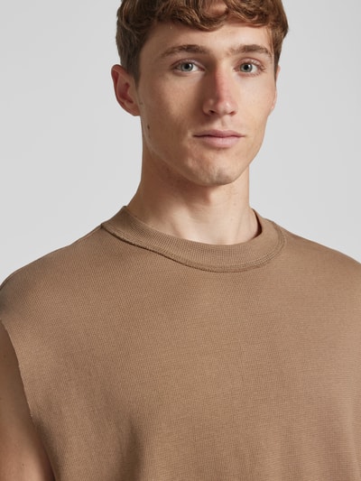 REVIEW Tanktop mit Strukturmuster Mud 3