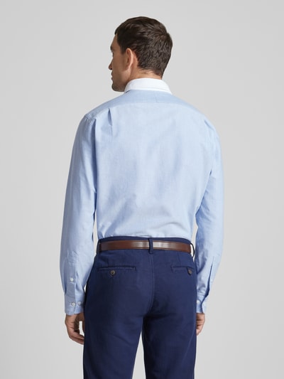 Polo Ralph Lauren Comfort fit zakelijk overhemd met kentkraag Bleu - 5