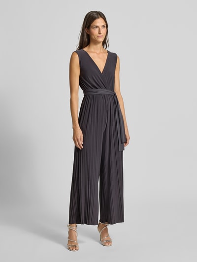 ZABAIONE Jumpsuit mit Raffungen Dunkelgrau 4