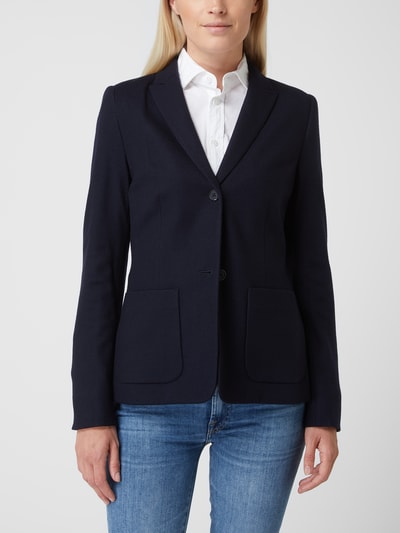 Windsor Blazer van wol Marineblauw - 4