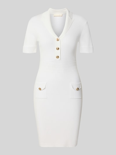 Guess Minikleid mit Reverskragen Modell 'FELICITY' Weiss 2