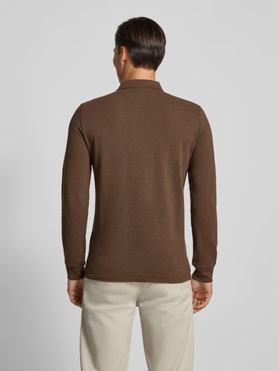 Polo Ralph Lauren Poloshirt mit Label-Stitching Mittelbraun 5