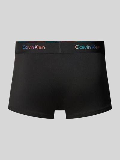 Calvin Klein Underwear Trunks mit elastischem Logo-Bund Black 3