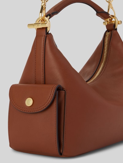 Lauren Ralph Lauren Torba z rączką z naturalnej skóry bydlęcej Koniakowy 5