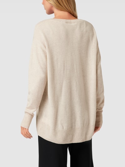 Christian Berg Woman Strickpullover aus Kaschmir Beige meliert 5