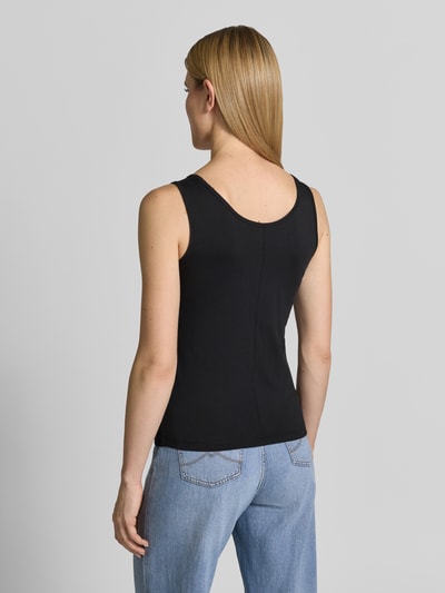 Tom Tailor Regular Fit Tank Top aus Baumwoll-Mix Black 5