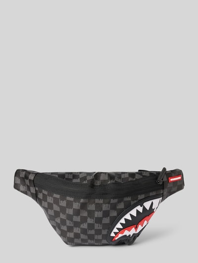 Sprayground Bauchtasche im Allover-Look Modell 'DRIPPING SHARKS IN PARIS' Black 2