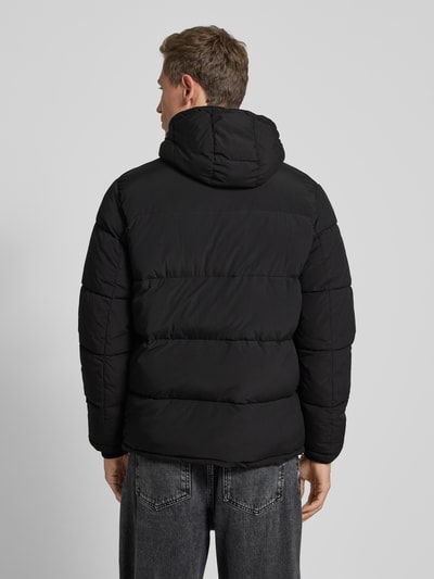 Pepe Jeans Regular Fit Steppjacke mit abnehmbarer Kapuze Modell 'JOBIAS' Black 5