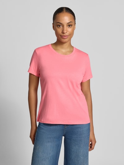American Vintage T-Shirt aus Baumwolle Modell 'PONY' Pink 4