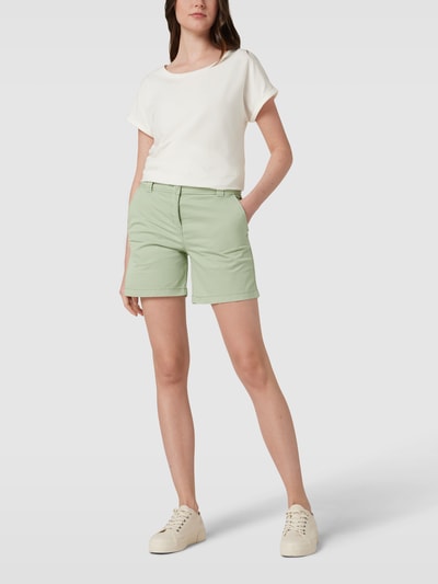 Napapijri Shorts met knoop- en ritssluiting, model 'NARIE' Mintgroen - 1