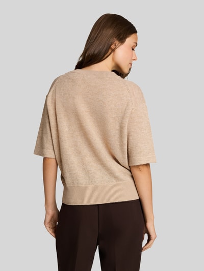 Tom Tailor Regular Fit Pullover mit Baumwoll-Anteil Beige 5
